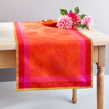 Image du produit pour 'Chemin de table floral aux contrastes lumineux'