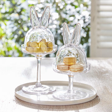Image du produit pour 'Cloche en verre avec oreilles de lapin'