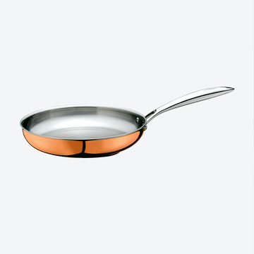 Image du produit pour 'Compatible induction : pole  frire sans couvercle en cuivre 5 couches d'excellente qualit'