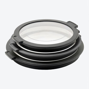 Image du produit pour 'Couvercles universels pratiques pour casseroles et saladiers'