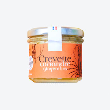 Image du produit pour 'Crme franaise artisanale de crevettes & coriandre – fabrication traditionnelle'
