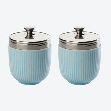 Image du produit pour 'Cuiseur  oeufs en porcelaine pour des oeufs dlicieux au petit-djeuner'
