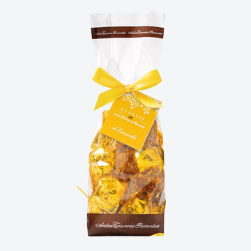 Image du produit pour 'Cuneesi au limoncello : grands chocolats italiens  la liqueur de citron, pralines, chocolat noir'