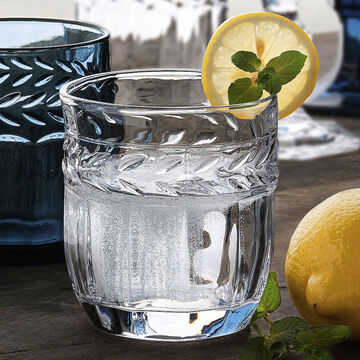 Image du produit pour 'De jolis verres  eau au dcor de laurier'