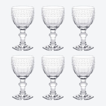 Image du produit pour 'De jolis verres  vin au dcor de laurier'