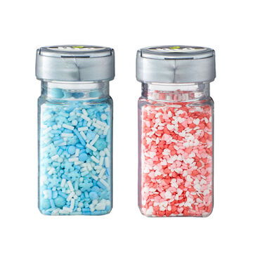 Image du produit pour 'Des dcorations Coeurs et flocons de neige en sucre bio pour des garnitures drles et festives'