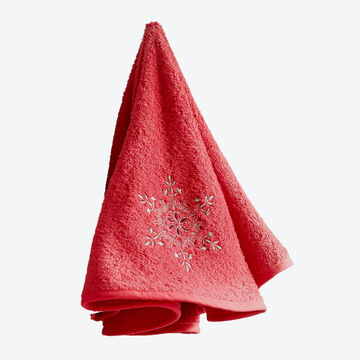 Image du produit pour 'Essuie-mains ponge rond avec une jolie de broderie de Nol'