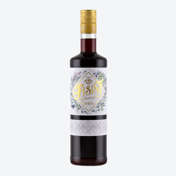 Image du produit pour 'Fisini : liqueur de baies et d'herbes aux armes fruits et pics, de la Fort-Noire'
