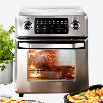 Image du produit pour 'Four  air chaud multifonctionnel de 14 litres avec tournebroche'