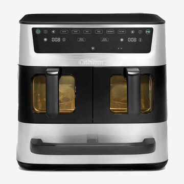 Image du produit pour 'Friteuse � air chaud double Cuisinart avec tiroir-four int�gr� - 13,6 l de capacit� totale'