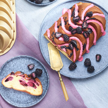 Image du produit pour 'Gteau aux mres et au sirop d'rable avec du mascarpone'