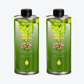 Image du produit pour 'Huile de ppins de raisin raffine, idale pour la friture ou l'assaisonnement'