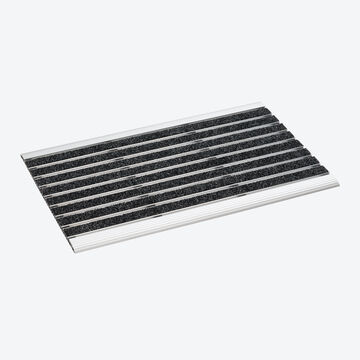Image du produit pour 'Le paillasson profil aluminium ne laisse aucune chance  la salet ou  l'humidit'