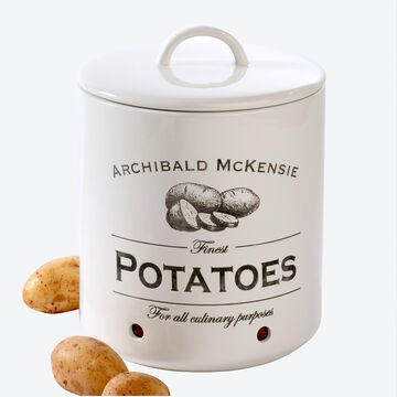 Image du produit pour 'Le pot de conservation traditionnel style cottage anglais conserve les pommes de terre fraches plus longtemps'