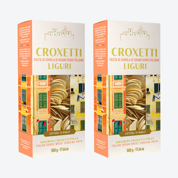 Image du produit pour 'Lot de 2 - Ptes classiques de la Ligurie : les croxetti'