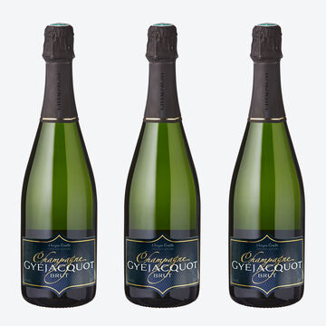 Image du produit pour 'Lot de 3 : champagne lgant, dlicatement ptillant  bulles fines'