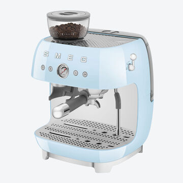 Image du produit pour 'Machine  caf  porte-filtre SMEG avec broyeur intgr, machine  expresso'