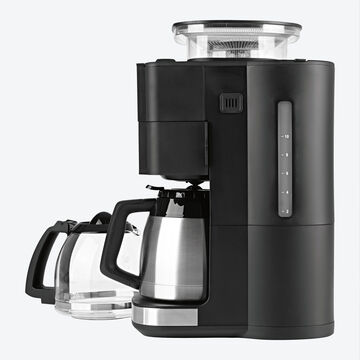 Image du produit pour 'Machine  caf parfaite : broyeur intgr, verseuse thermo, filtre or permanent'