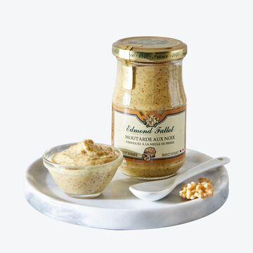 Image du produit pour 'Moutarde de Dijon aux noix et graines de moutarde noire'