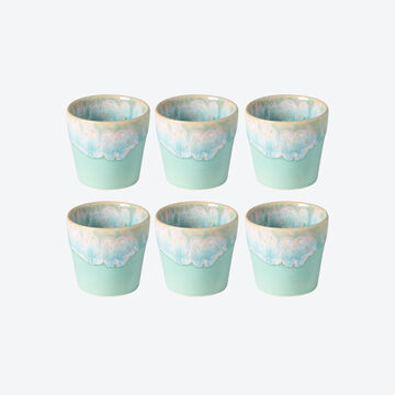 Image du produit pour 'Mugs  caf : vaisselle en grs artisanale aux nuances bleues mditerranennes'