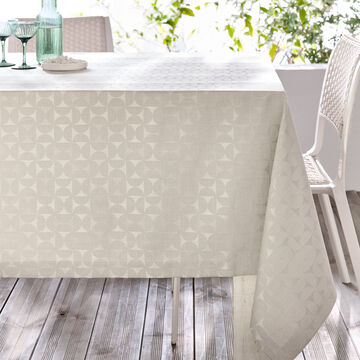 Image du produit pour 'Nappe Jacquard avec protection antitaches - 150 x 250 cm'