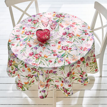 Image du produit pour 'Nappes : linge de table matelass floral avec impression numrique de haute qualit'