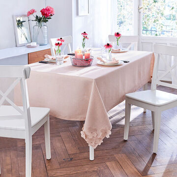 Image du produit pour 'Nappes  : linge de table raffin en lin de manufacture italienne avec ptales'