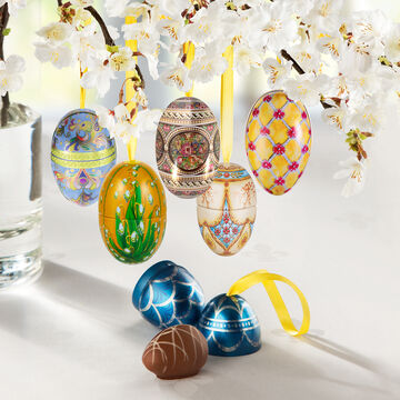 Image du produit pour 'Oeufs de Pques faon Faberg au mlange truffes-pralin'