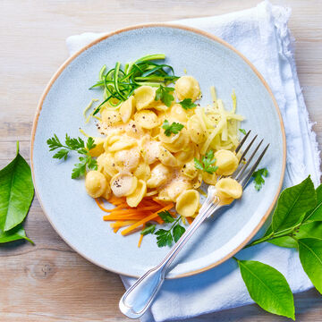Image du produit pour 'Orecchiette, sabayon au citron et julienne de lgumes'