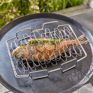 Image du produit pour 'Panier  barbecue : mieux griller les poissons dlicats, les lgumes tendres, les viandes fines'