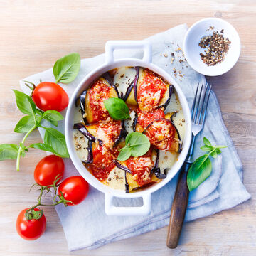 Image du produit pour 'Petits rouls d'aubergine  Involtini di melanzane alla siciliana '