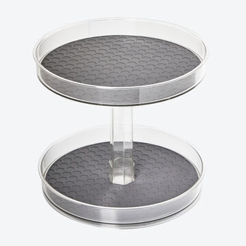 Image du produit pour 'Plateau tournant 2 niveaux : organisation et gain de place'