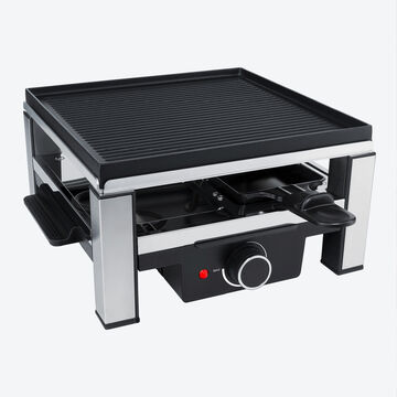 Image du produit pour 'Raclette 4 personnes avec gril en fonte'