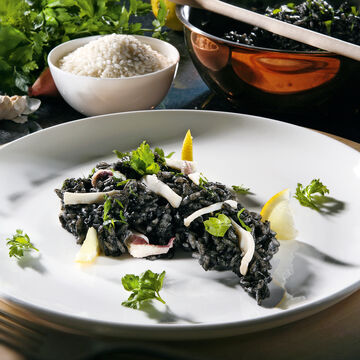 Image du produit pour 'Risotto noir  l'encre de seiche'