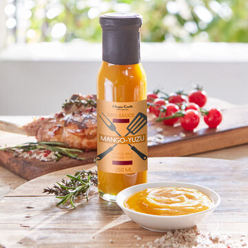 Image du produit pour 'Sauce BBQ mangue-yuzu, rduite en sucres'