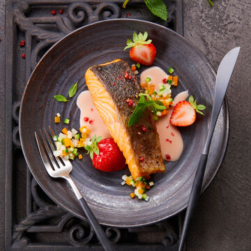 Image du produit pour 'Saumon aux fraises'