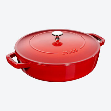 Image du produit pour 'Sauteuse Staub ronde en fonte  28 cm - Tradition franaise'