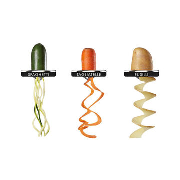 Image du produit pour 'Set coupe-spirales pour robot culinaire Premium doublement puissant'