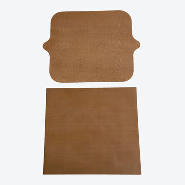 Image du produit pour 'Set de 2 tapis rectangles rutilisables : la friteuse airfryer est propre, les aliments croustillants'