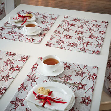 Image du produit pour 'Sets de table double face au motif de guirlande d'toiles trs dcoratif'