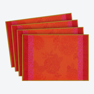 Image du produit pour 'Sets de table floraux aux contrastes lumineux'