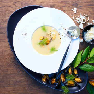 Image du produit pour 'Soupe de moules au chocolat blanc'