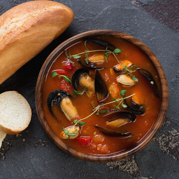 Image du produit pour 'Soupe italienne aux moules  zuppa di cozze '