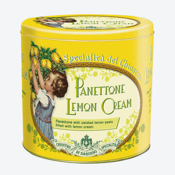 Image du produit pour 'Spcialit italienne de Pques : panettone fourr  la crme de citron'