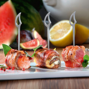 Image du produit pour 'Trois amuse-bouche avec de la pancetta'