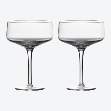 Image du produit pour 'Verres  cocktail en cristal - Souffls  la main, lgance moderne'