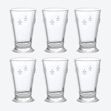 Image du produit pour 'Verres  eau fleur de lys'