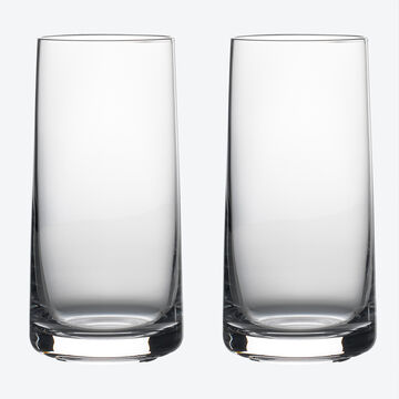 Image du produit pour 'Verres long-drink en cristal - Souffls  la bouche, lgance moderne'