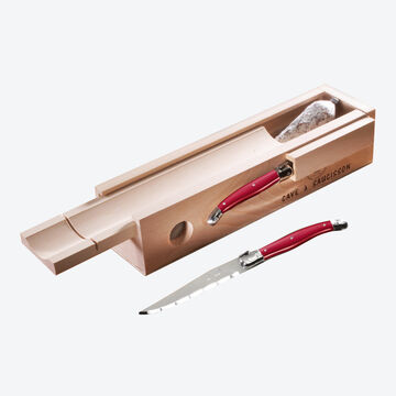 Image du produit pour 'Votre couteau  saucisson Laguiole coupe de trs fines tranches'