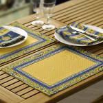   Set de table: Linge de table provençal raffiné